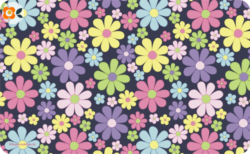 Brettchen.Liebe Frühstücksbrettchen Flowers